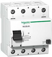 Выключатель дифференциальный (УЗО) ID 4п 125А 30мА тип AC | код. 16905 | Schneider Electric